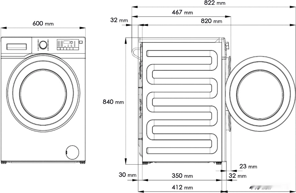 Стиральная машина Beko WRE5511BWW