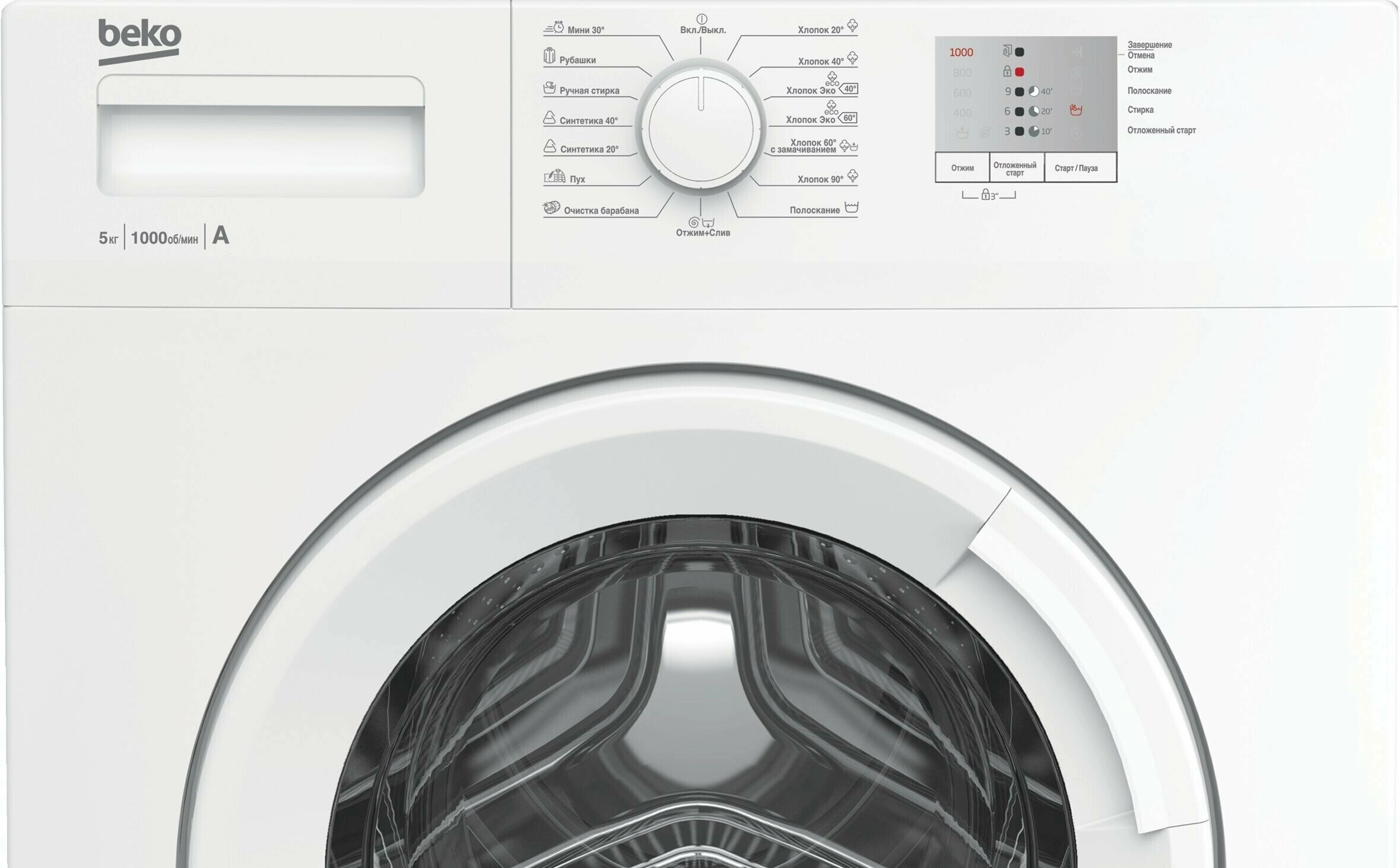 Стиральная машина Beko WRS 5511 BWW