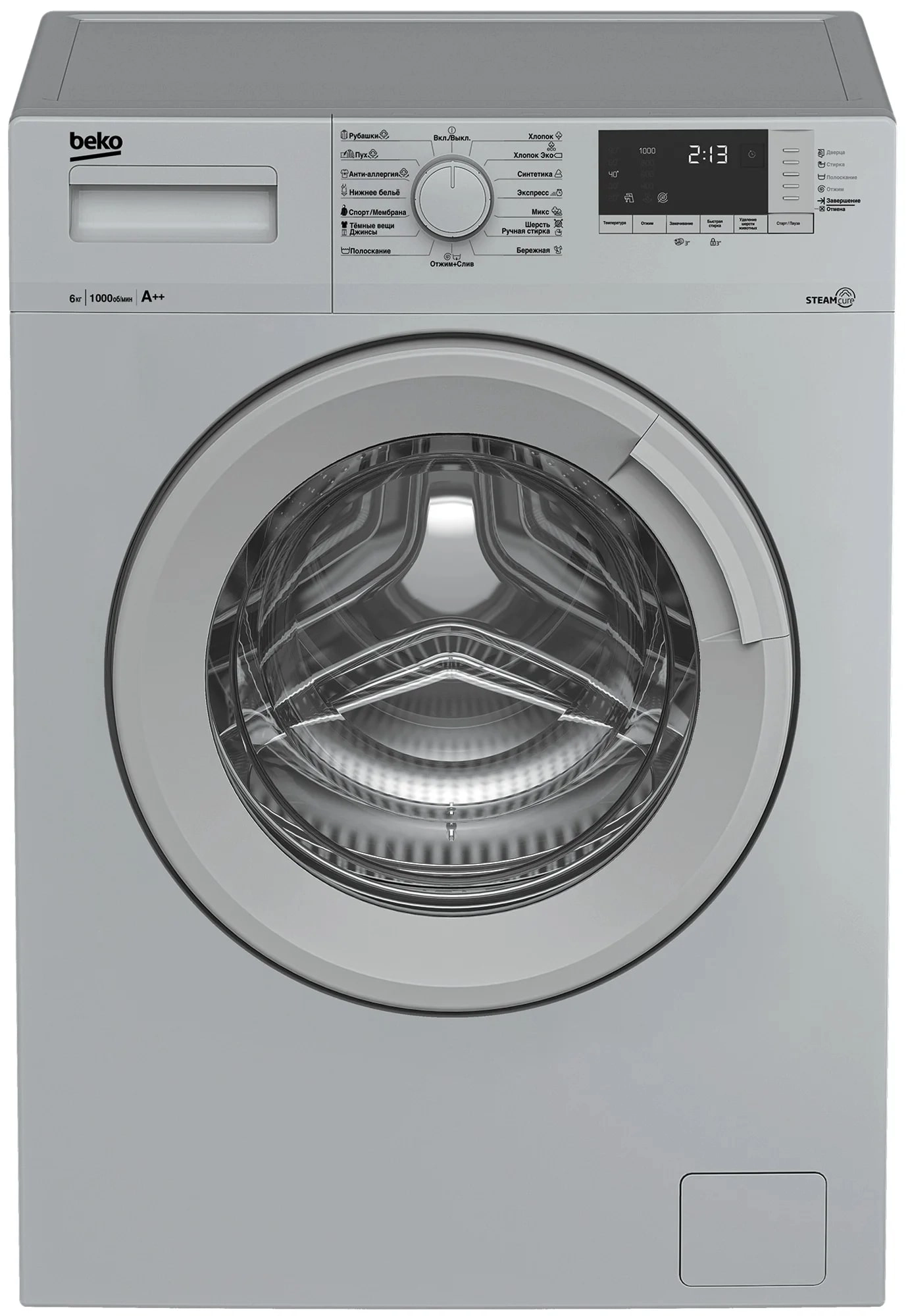 Стиральная машина Beko WSRE6512ZSS