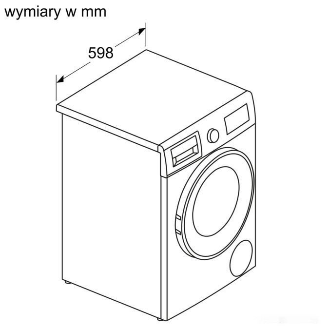 Стирально-сушильная машина Bosch Serie 4 WNA13402PL