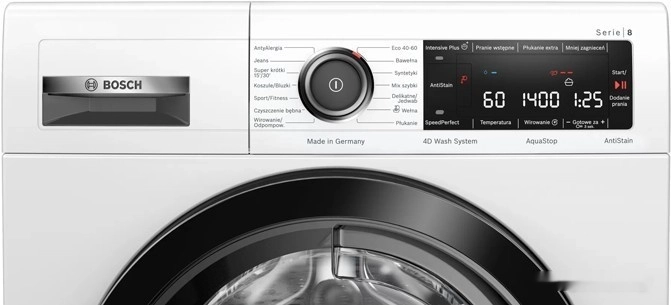 Стиральная машина Bosch Serie 8 WAV28M92PL