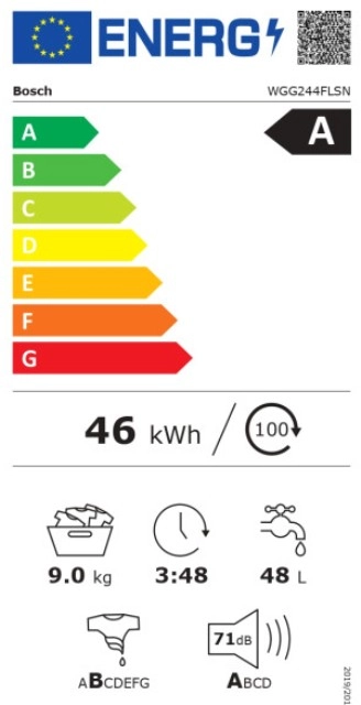 Стиральная машина Bosch WGG244FLSN