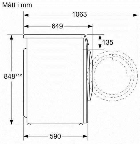 Стиральная машина Bosch WNA134B0SN