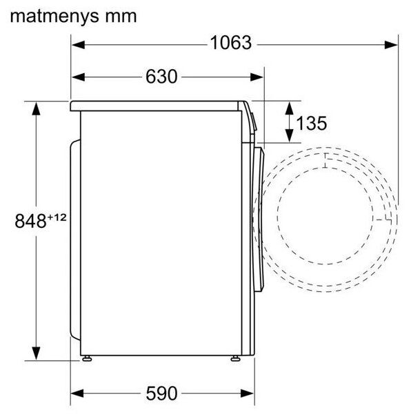 Стиральная машина Bosch WNA134L0SN