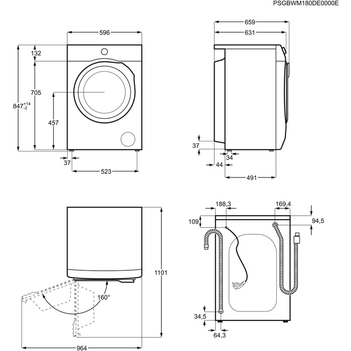 Стиральная машина Electrolux EW6F4R21B