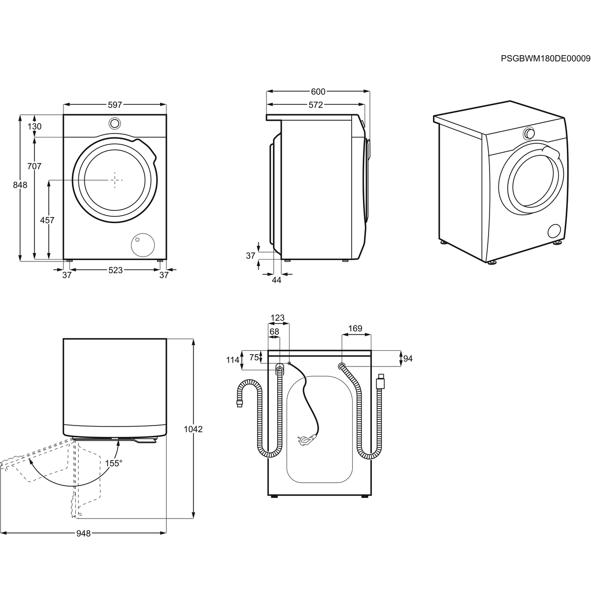 Купить стиральная машина Electrolux EW7F3R48S смотри видео