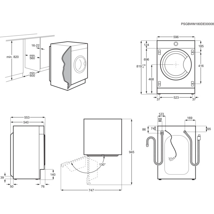 Стиральная машина Electrolux EW7W3R68SI