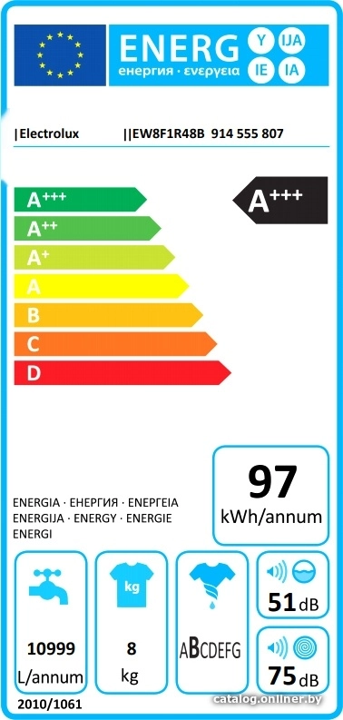 Стиральная машина Electrolux EW8F1R48B