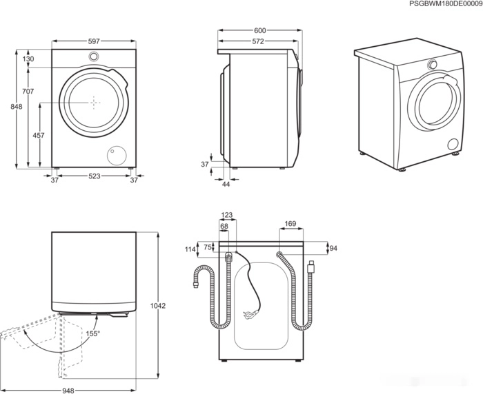 Стиральная машина Electrolux EW8F1R48B