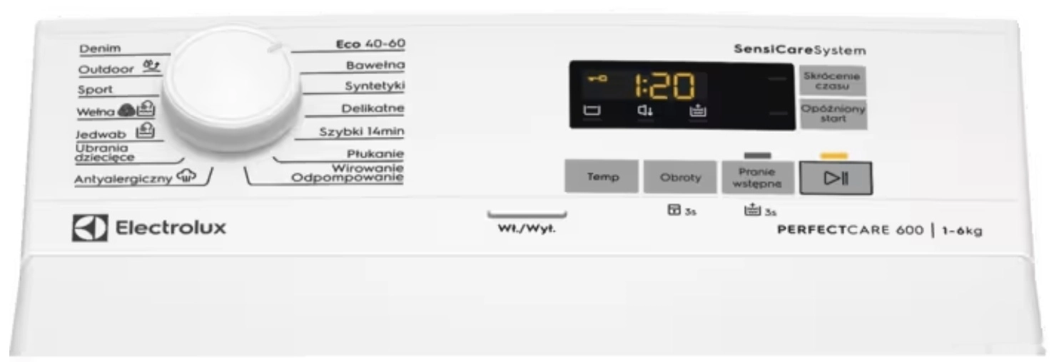 Стиральная машина Electrolux SensiCare 600 EW6TN5261FP
