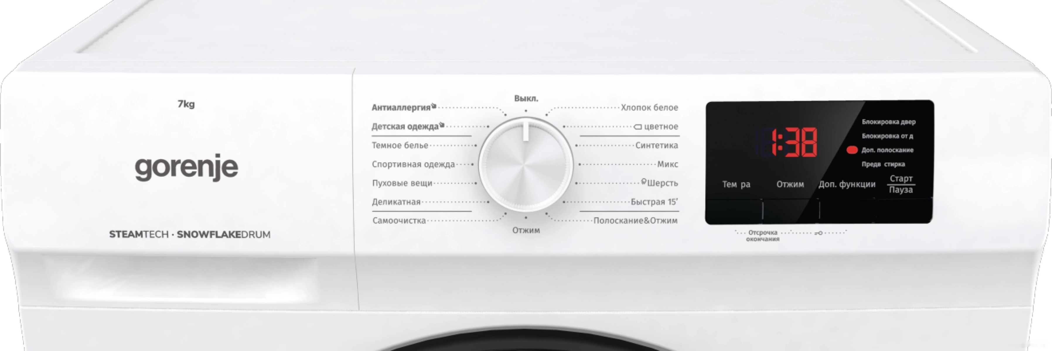 Стиральная машина Gorenje W1HE72SFS