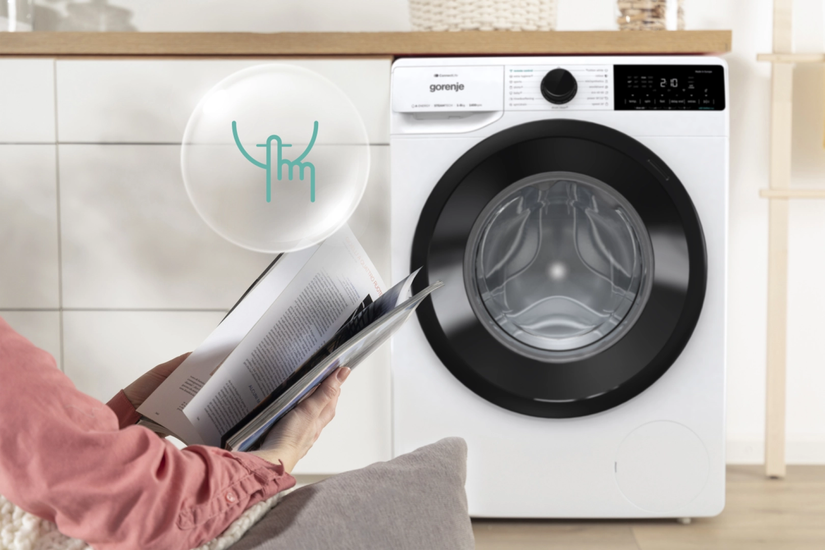 Стиральная машина Gorenje WNA84ACIS