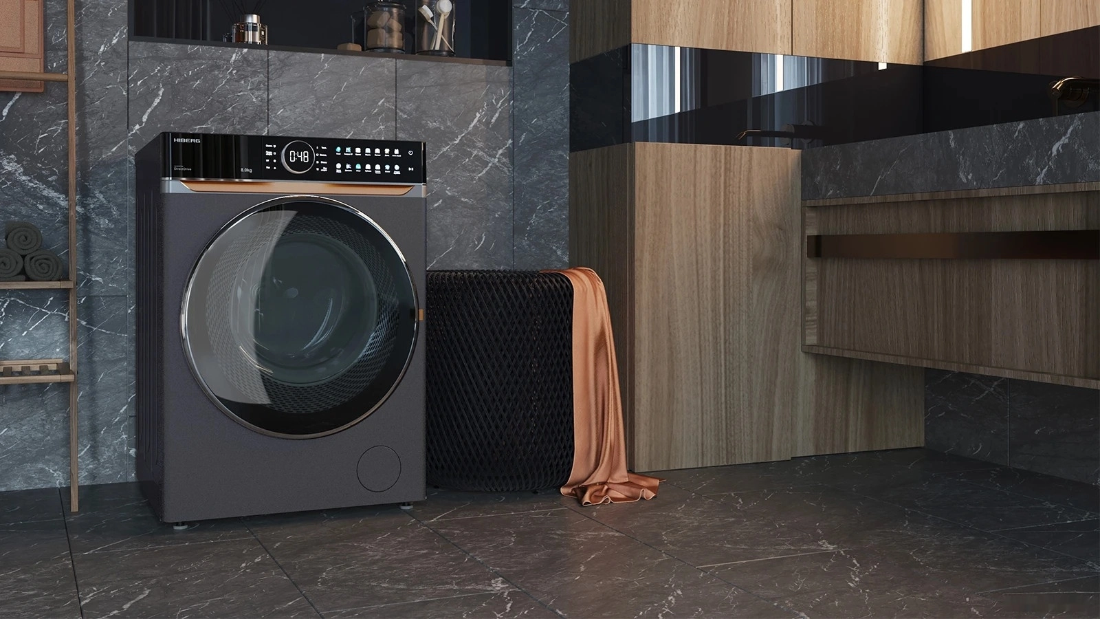 Стиральная машина HIBERG i-DDQ10 10714 Sd
