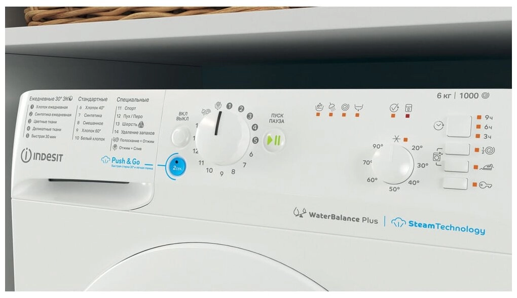 Стиральная машина Indesit BWSB 61051 WWV RU