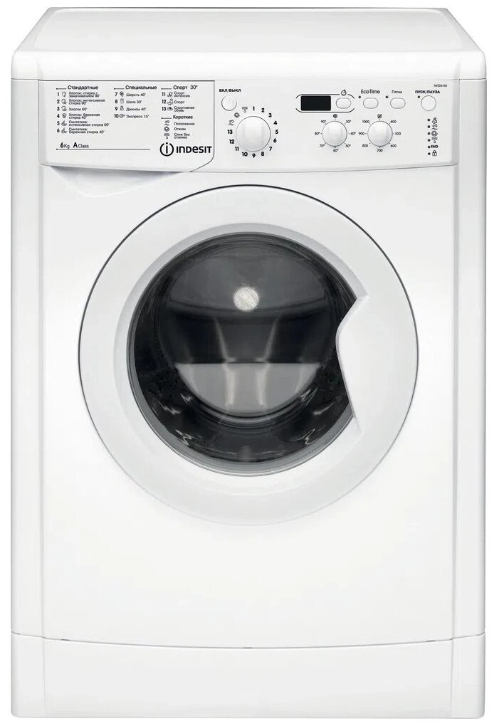 Стиральная машина Indesit EcoTime IWSD 6105 (CIS).L