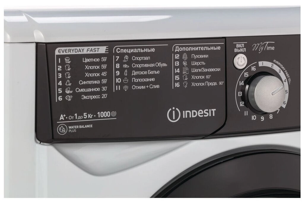 Стиральная машина Indesit EWSD 51031 BK CIS