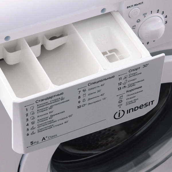 Стиральная машина узкая Indesit IWSD 51051 CIS