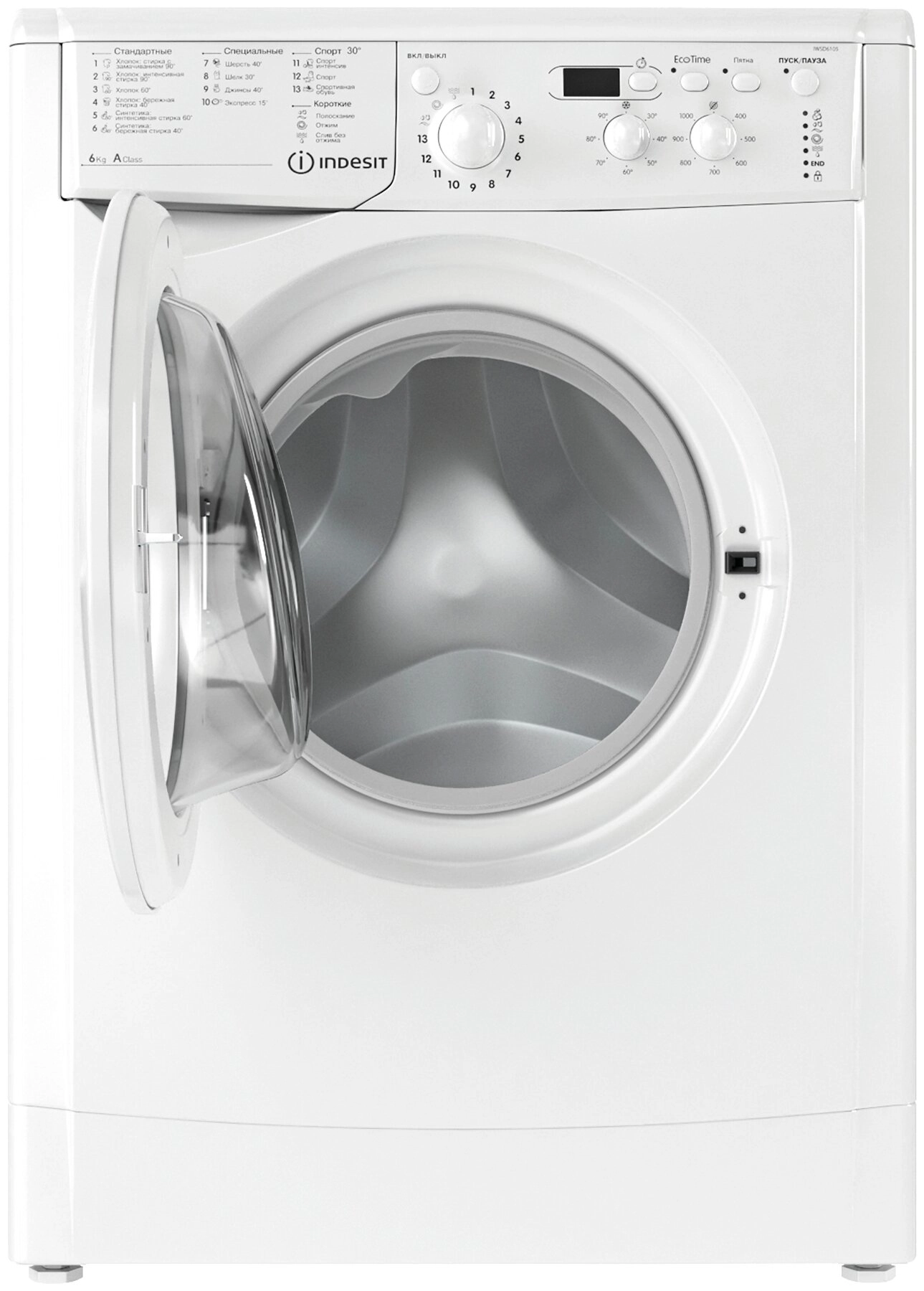 Стиральная машина Indesit IWSD 6105 B (CIS).L