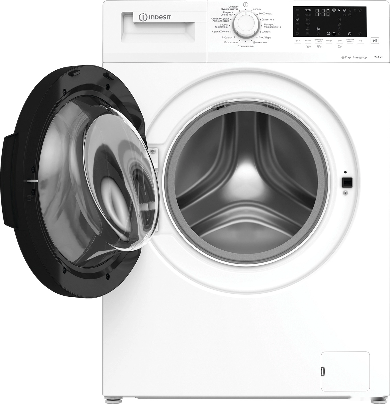 Купи выгодно стиральная машина Indesit WDS 7428 C7S VW по низкой цене