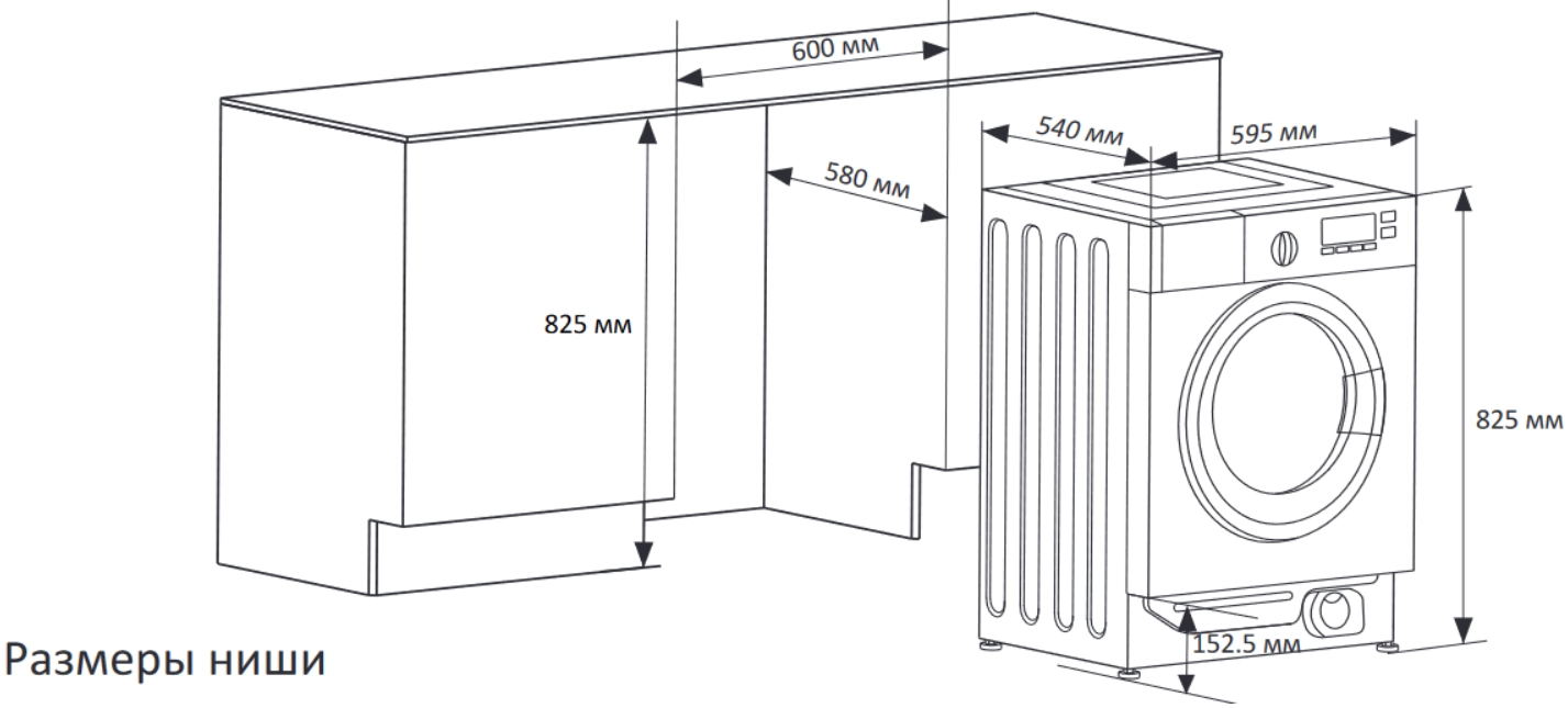 Стиральная машина Midea MFG10W60/W-RU