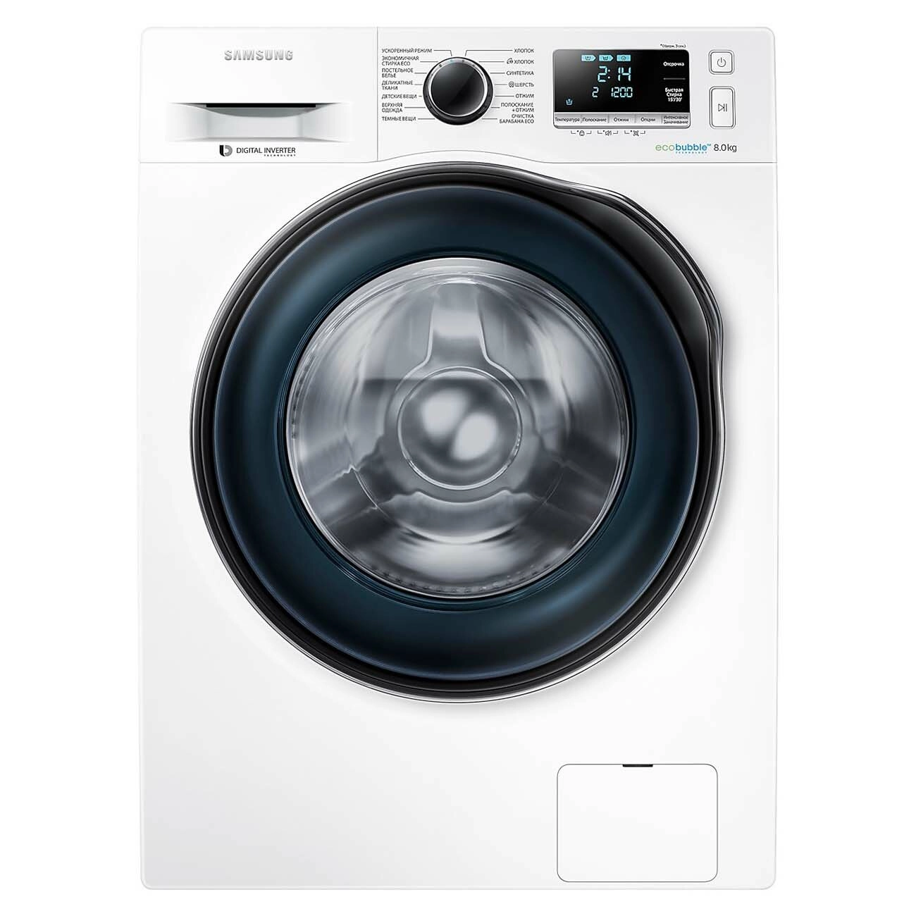 Стиральная машина Samsung WW80J6210CWOLD