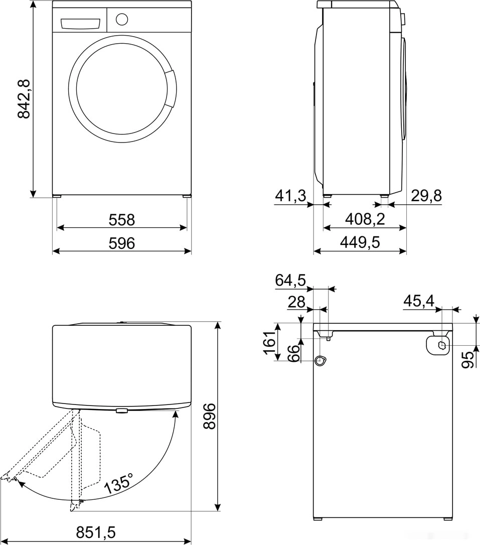 Стиральная машина Smeg LBW60CIT