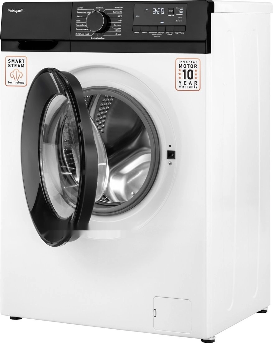 Стиральная машина Weissgauff WM 45127 DC Inverter Steam