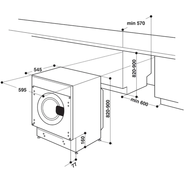 Стиральная машина Whirlpool BI WDWG 86148