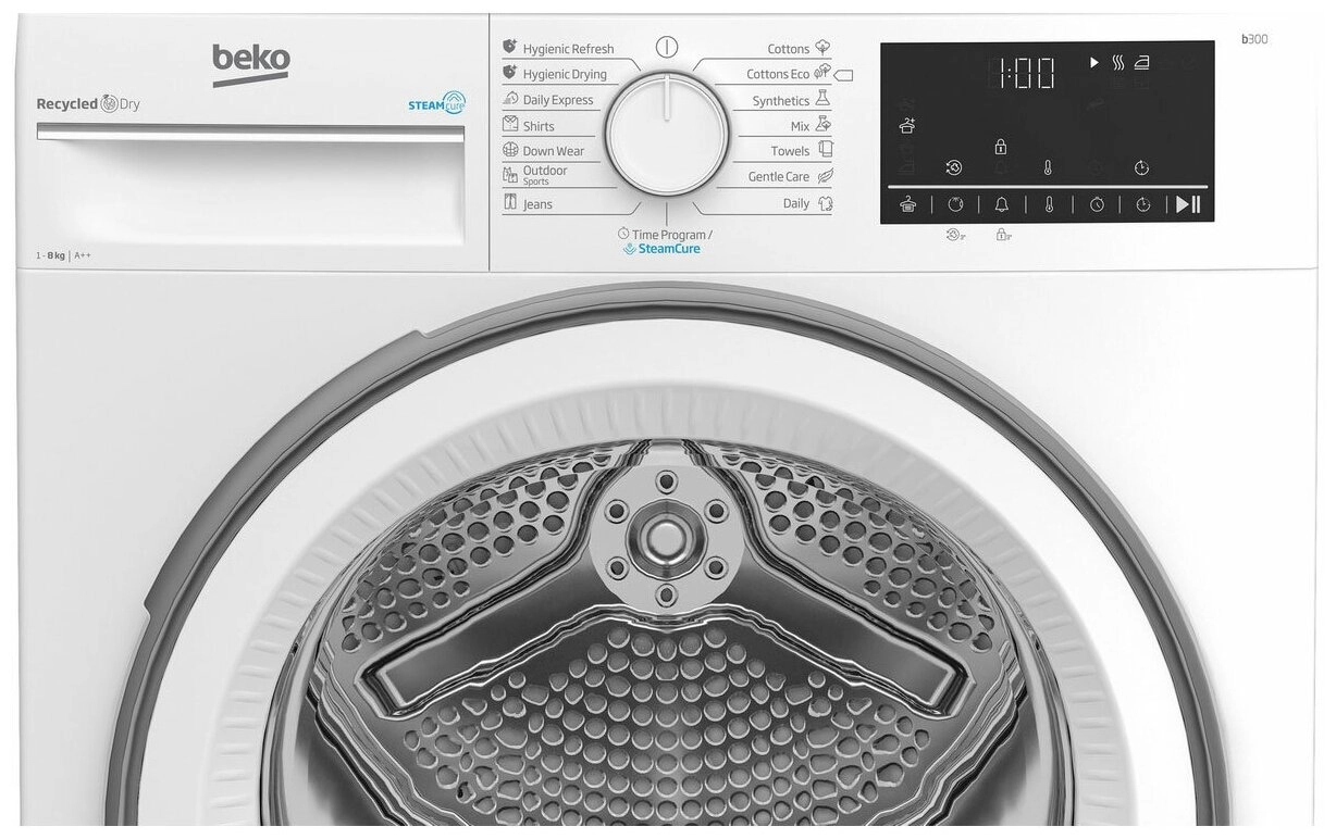 Купи выгодно сушильная машина Beko B3T68230 смотри отзывы