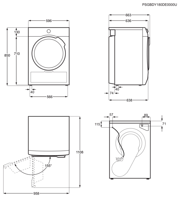 Сушильная машина Electrolux EW9H378S