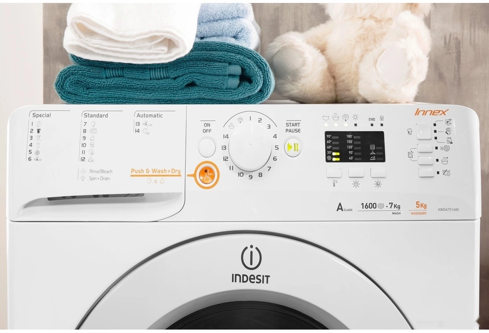 Стирально-сушильная машина Indesit XWDA 751680X W