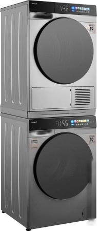 Сушильная машина Weissgauff WD 998 Heat Pump Full Touch Silver