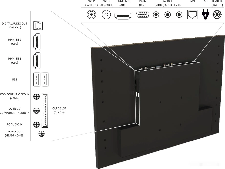 Телевизор AVEL AVS240KS Smart (Magic Mirror)