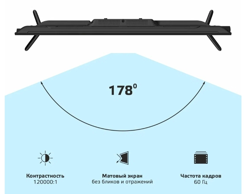 Телевизор HARPER 50U751TS