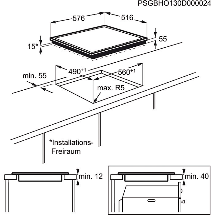 Варочная панель AEG IKK64545XB