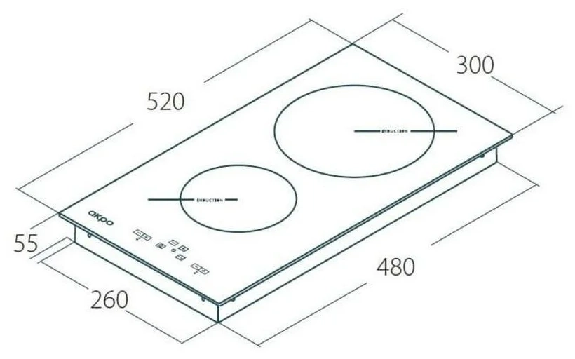 Варочная панель AKPO PIA 30 825 02