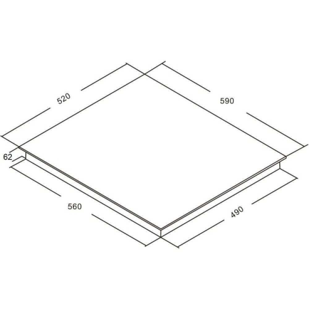 Варочная панель AKPO PIA 60 942 18U BL