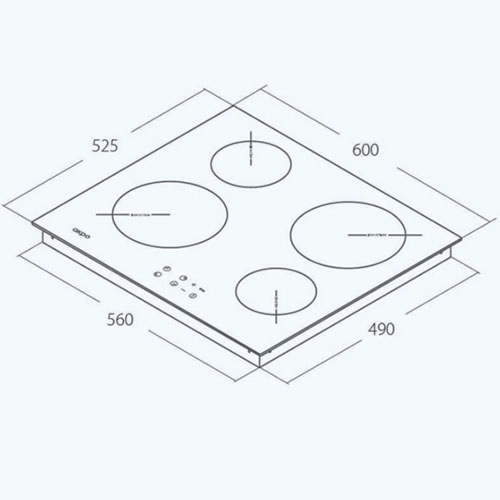 Варочная панель AKPO PIA6082501