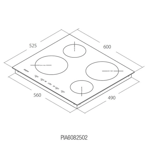 Варочная панель AKPO PIA6082502