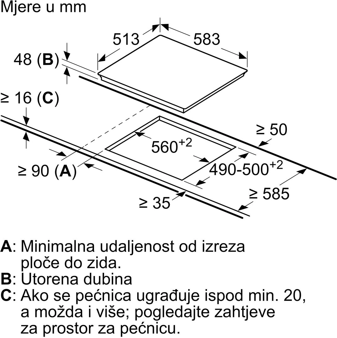 Варочная панель Bosch PKE645FP1E