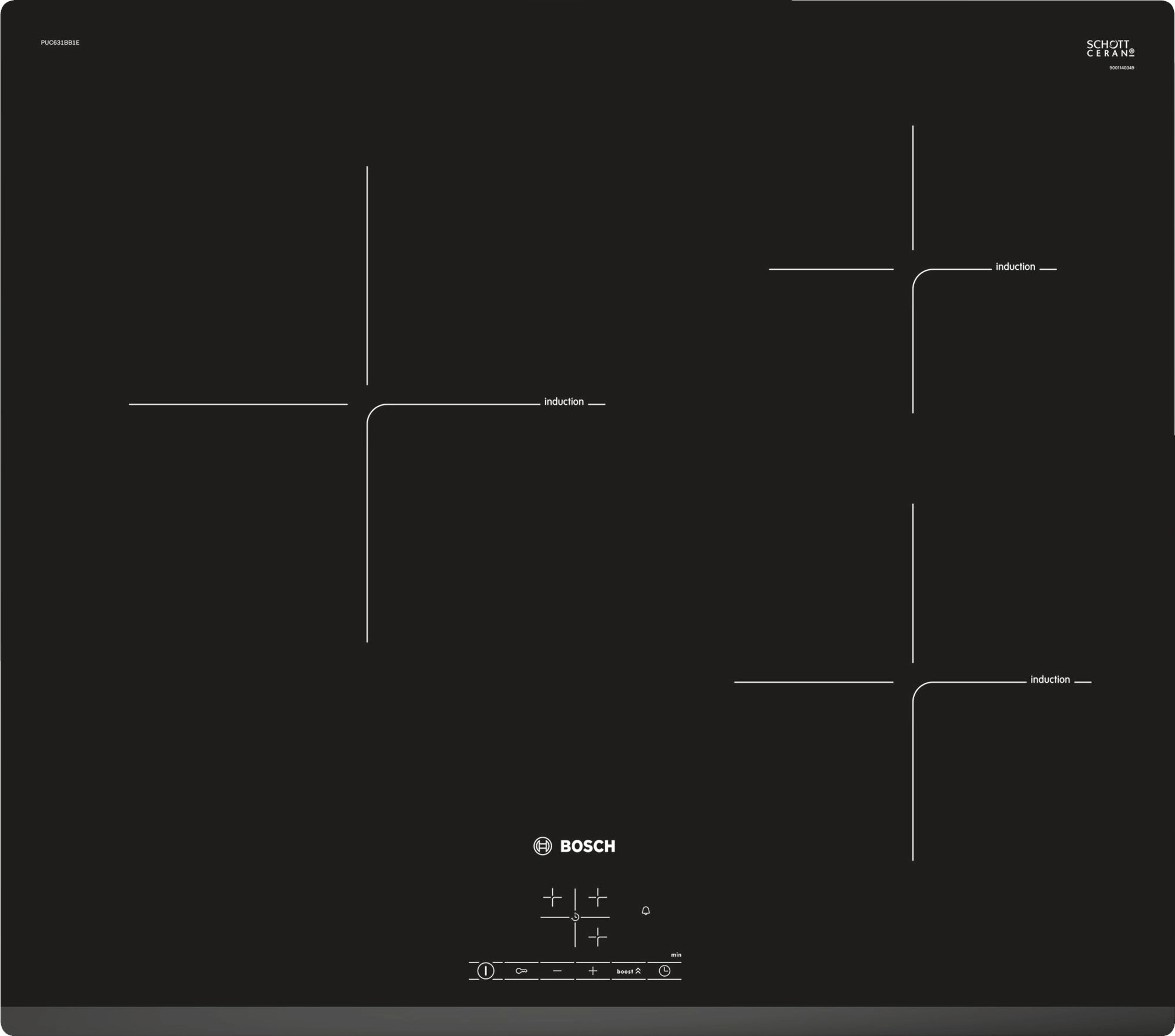 Варочная панель Bosch PUC631BB1E
