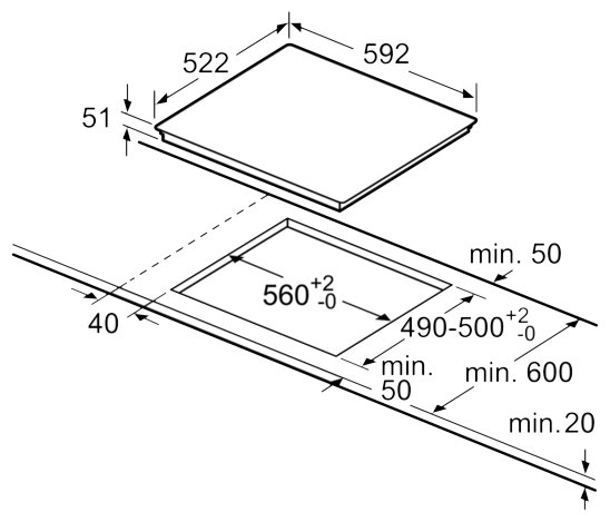 Варочная панель Bosch PUE611BB2E