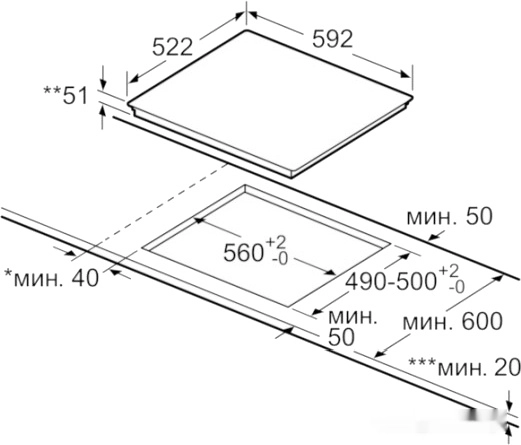 Варочная панель Bosch PVS611FB5E