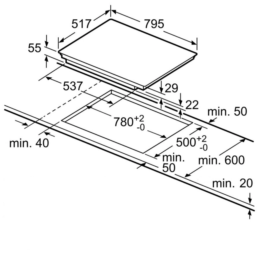 Варочная панель Bosch PVS845FB5E