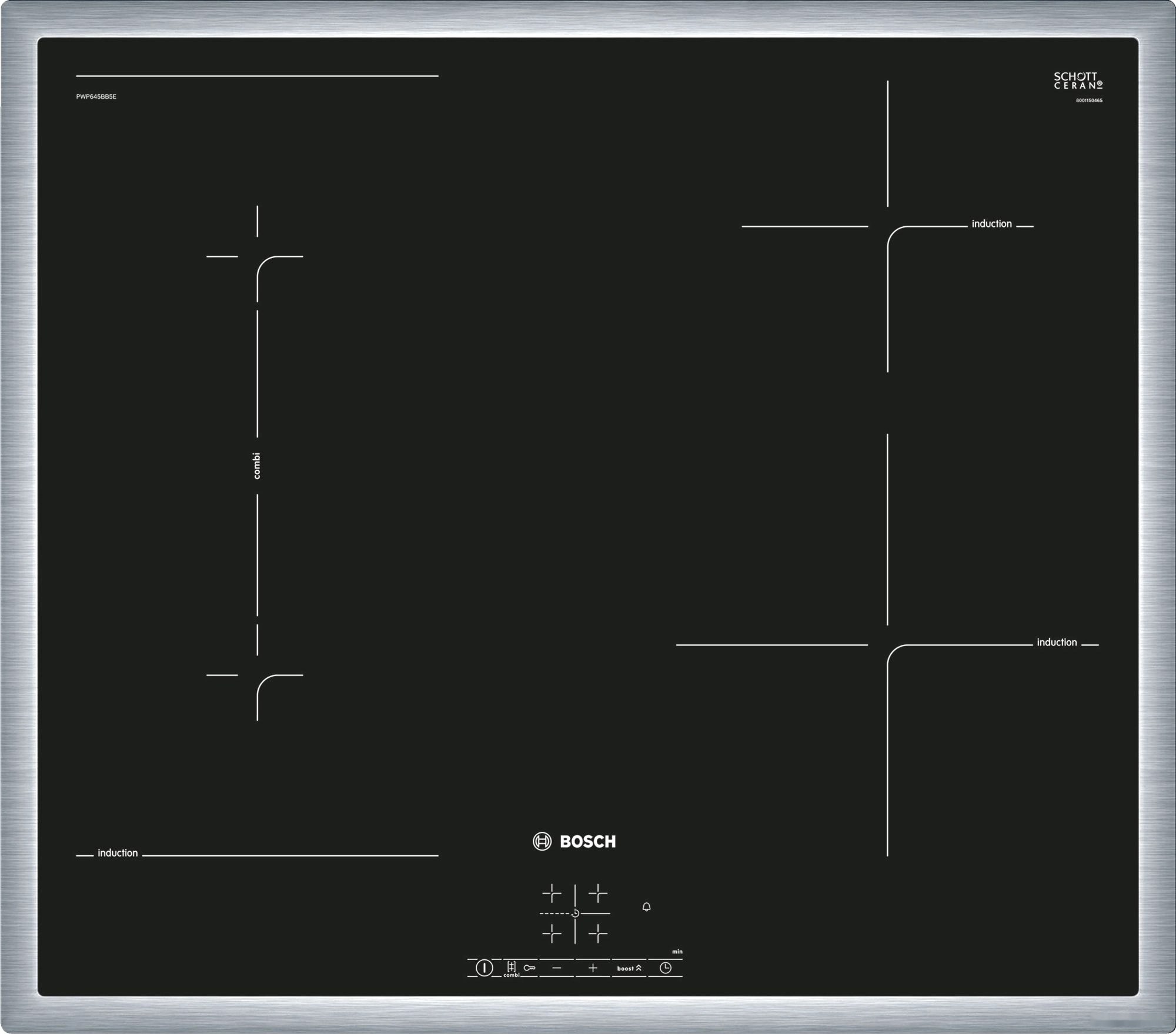 Варочная панель Bosch PWP645BB5E