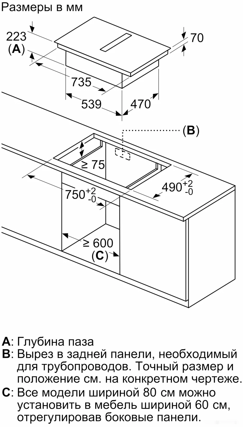 Варочная панель Bosch PXX875D67E