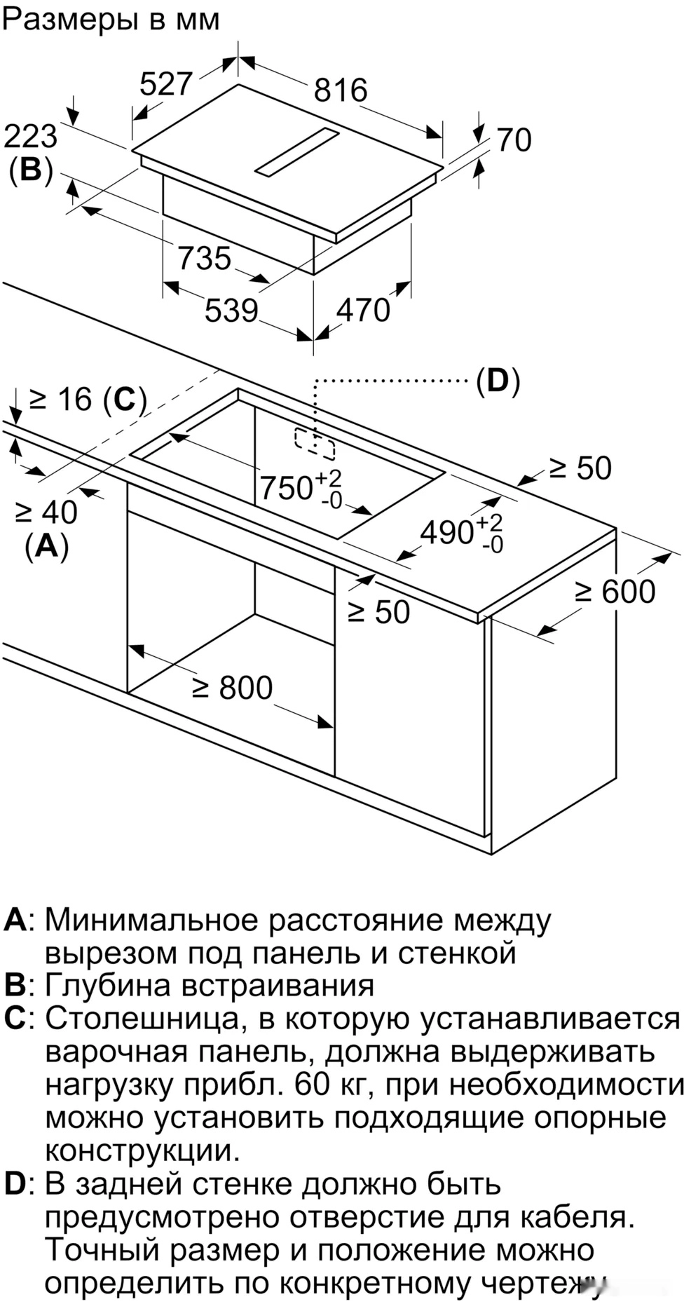 Варочная панель Bosch PXX875D67E