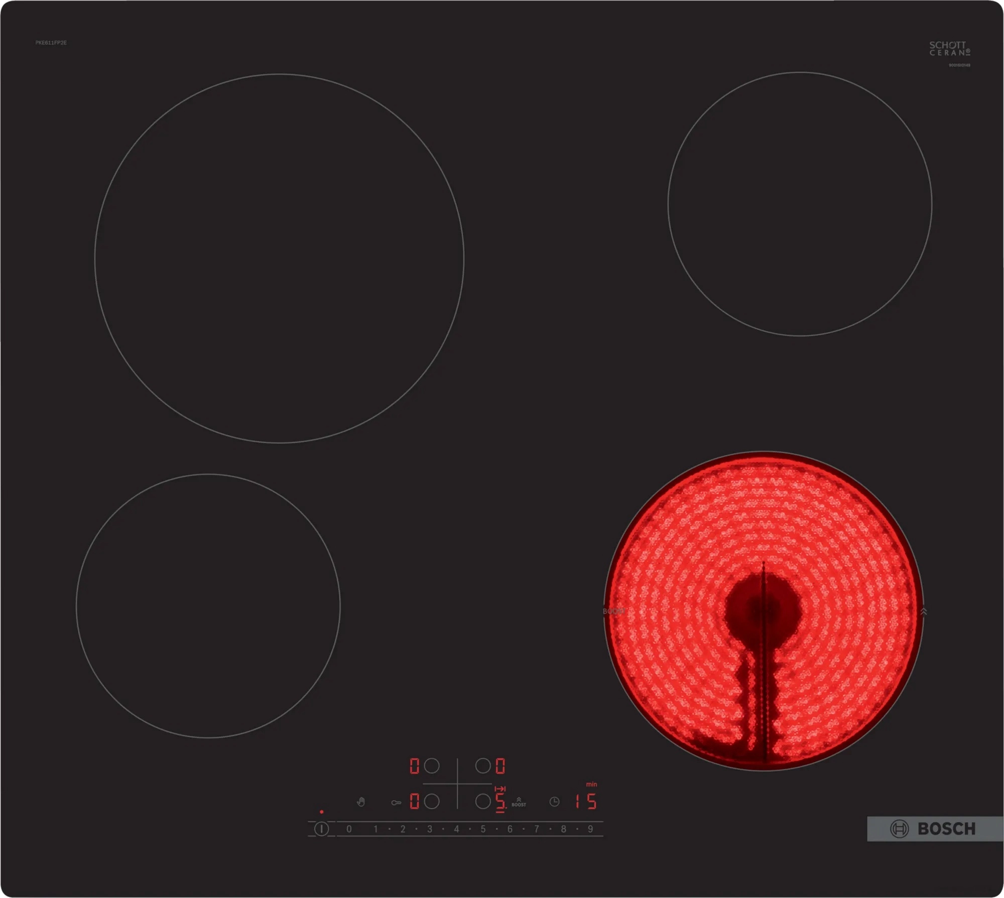 Варочная панель Bosch Serie 6 PKE611FP2E