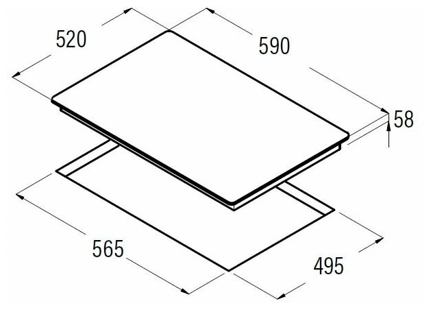 Варочная панель CATA AIB64