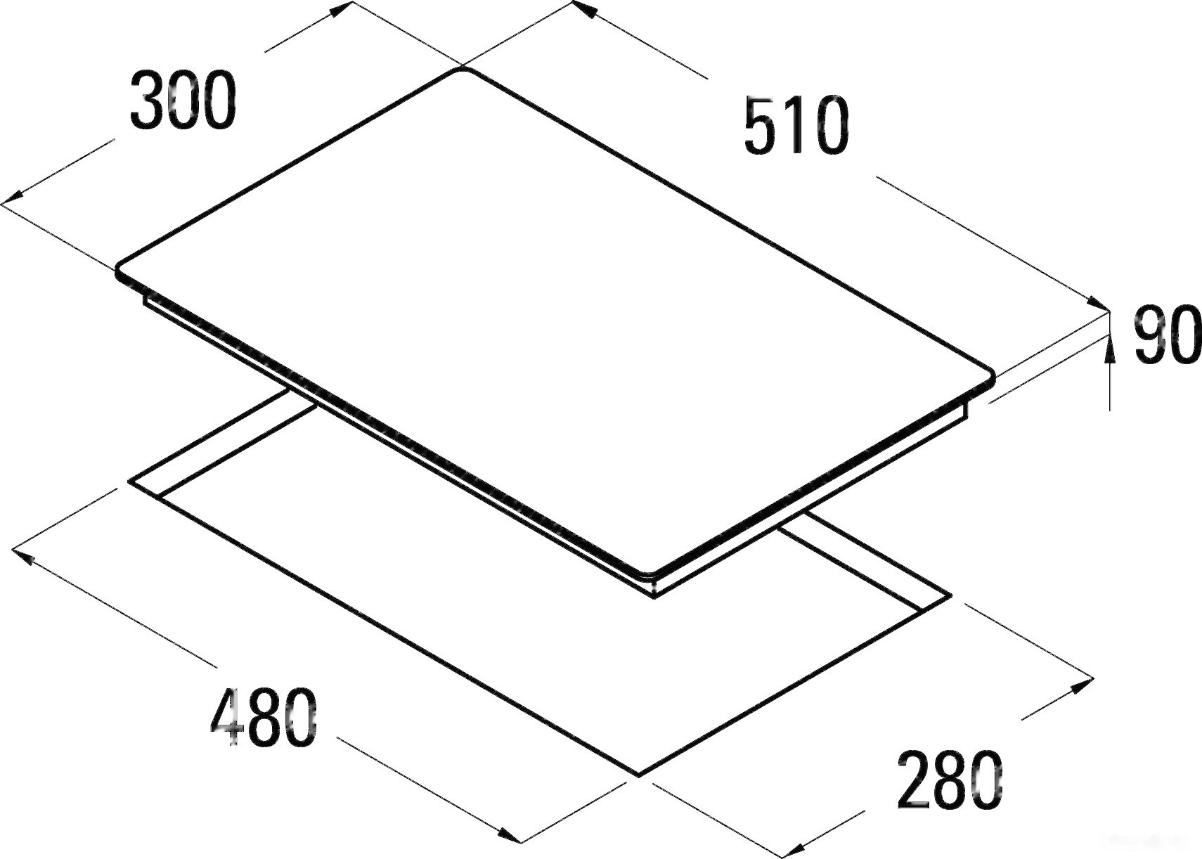 Варочная панель CATA GI 302 A CdB